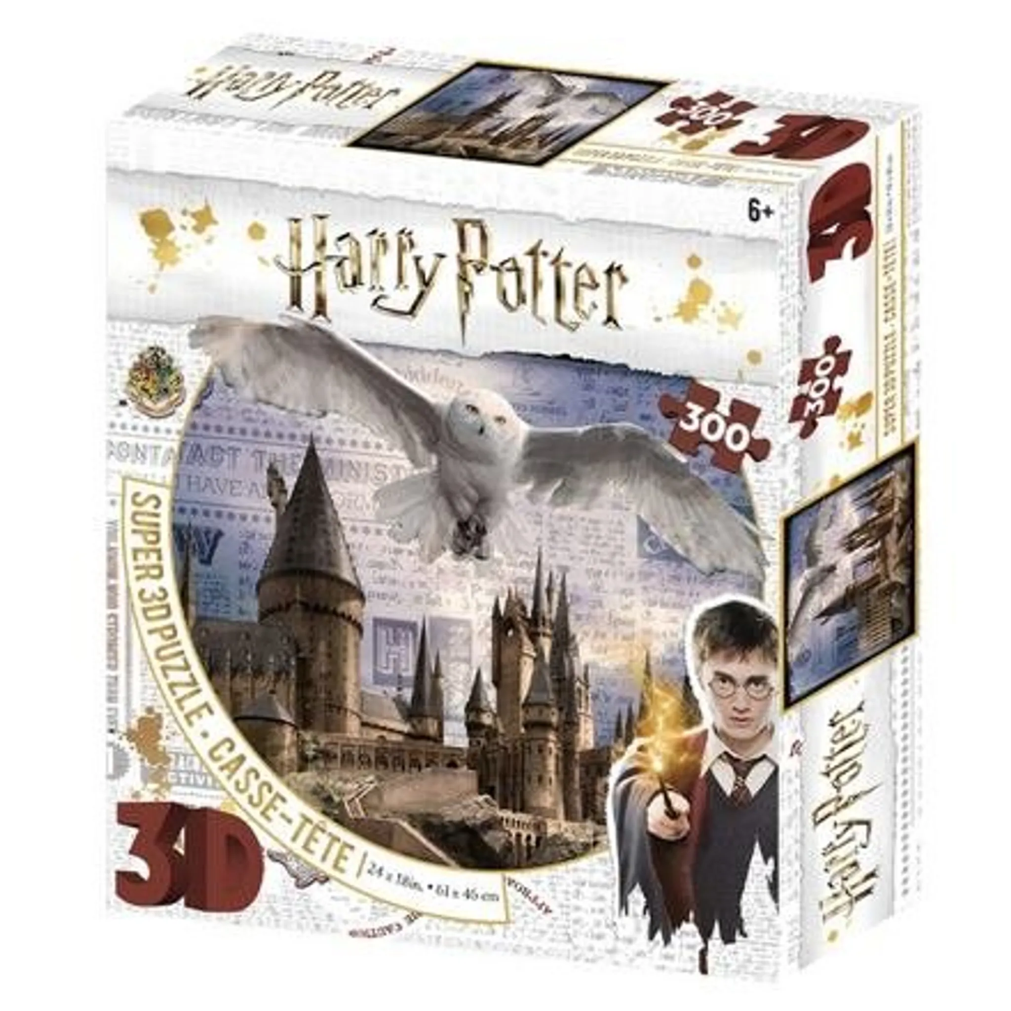 Puzzle 3D 300 Teile Harry Potter - Hogwarts