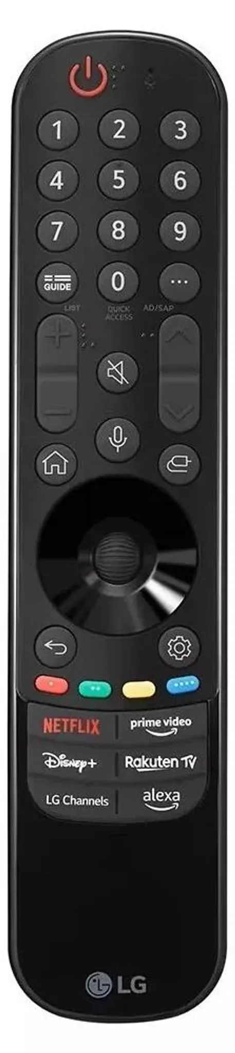 VINABTY Telecomando vocale universale sostituito Adatto per LG OLED42C44LA OLED48C45LA OLED55C45LA OLED65C45LA OLED77C45LA 43NANO81T6A 43UT81006LA OLED Evo 4K UHD Smart TV