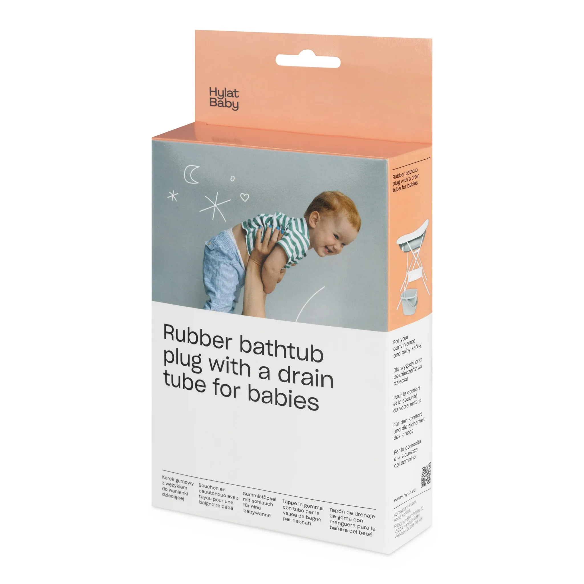 Badabulle Baby-Badewanne In Wal-Form – Inkl. Ständer & Abflussschlauch, Für 0–24 Monate