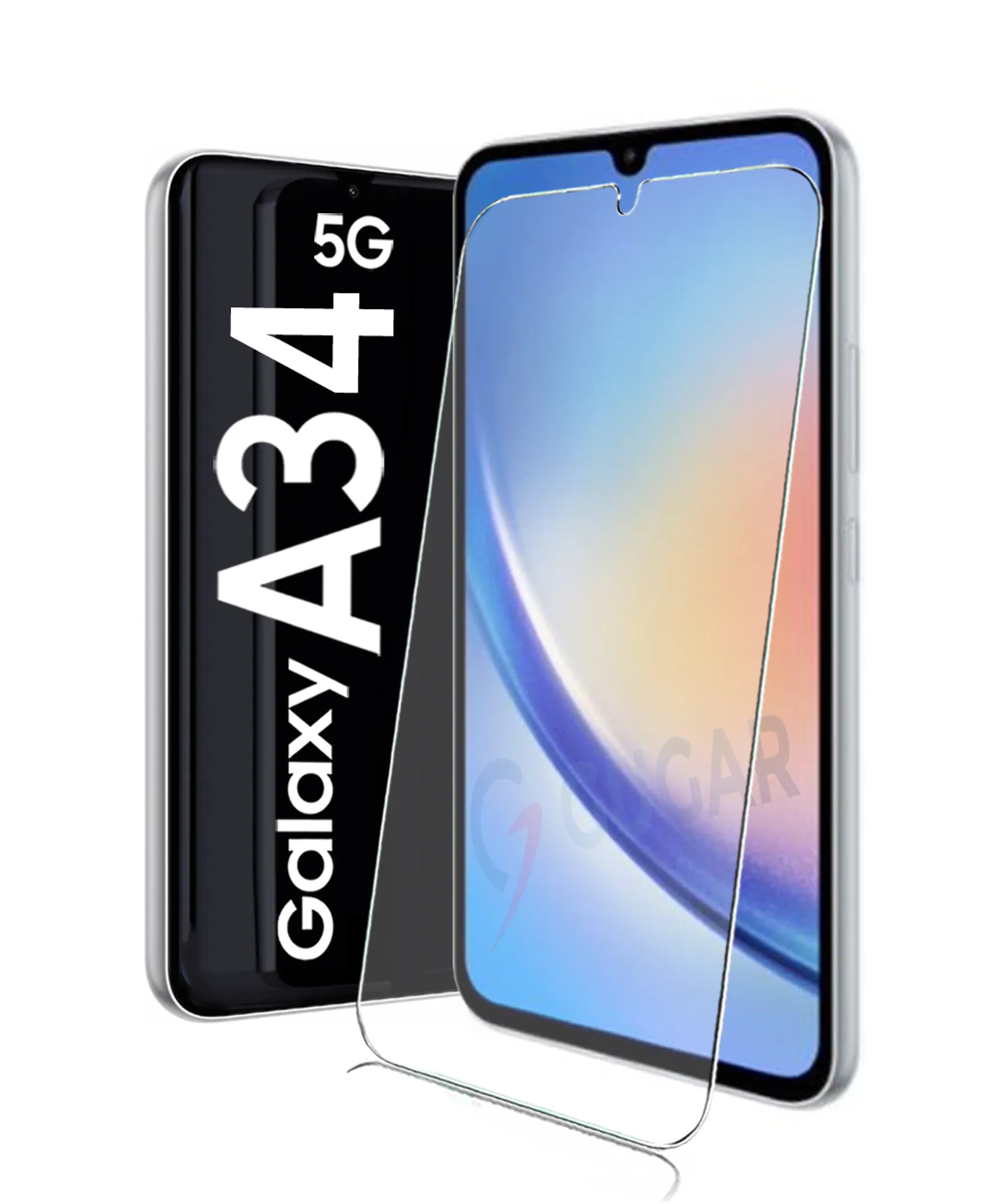 Für Samsung Galaxy A34 5G Panzerglas
