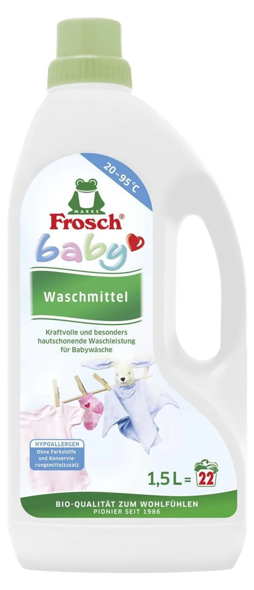 Frosch Baby Waschmittel 1,5L - Hypoallergen