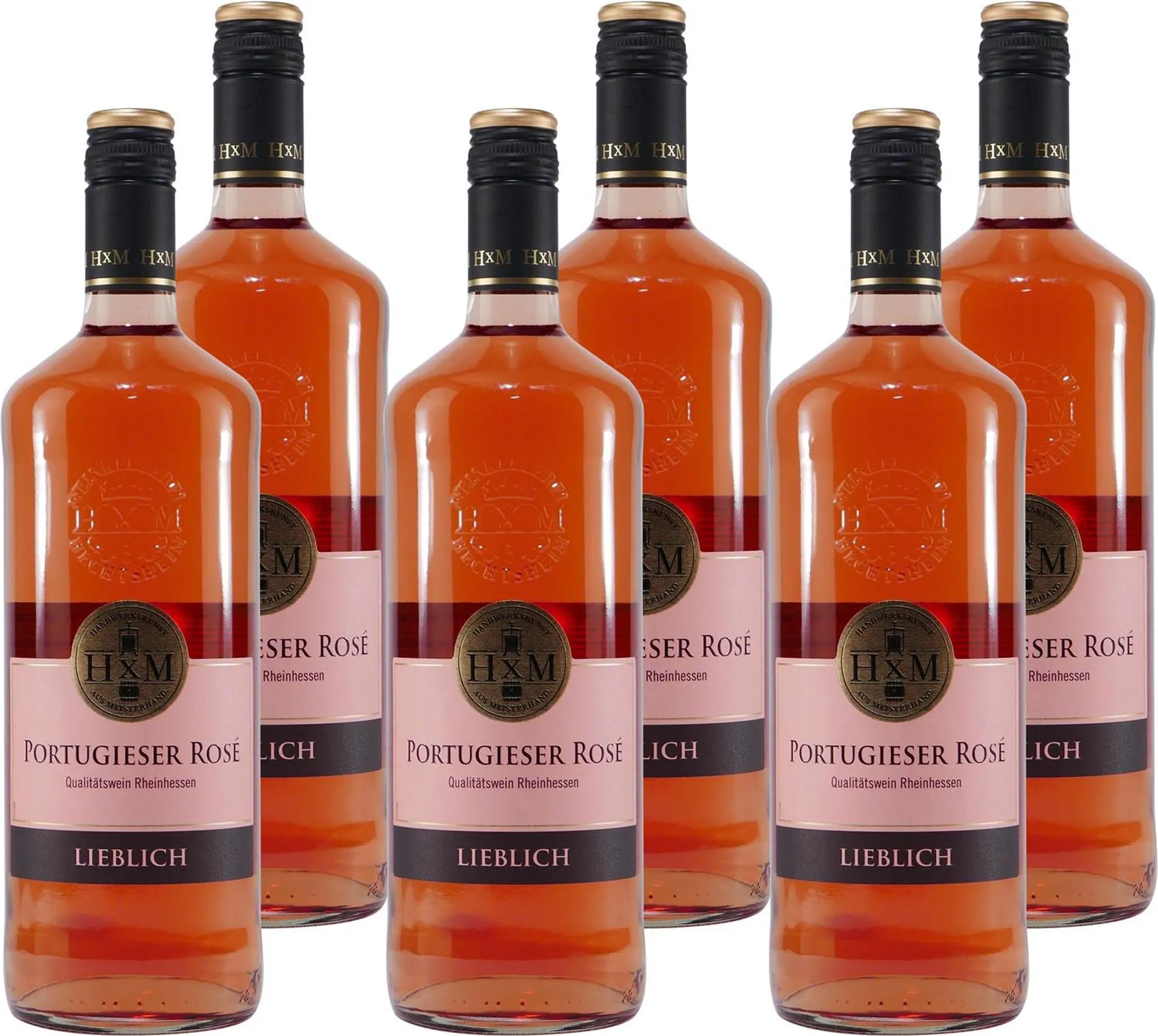 HxM Portugieser Roséwein -lieblich- (6 x 1,0L) Roséwein