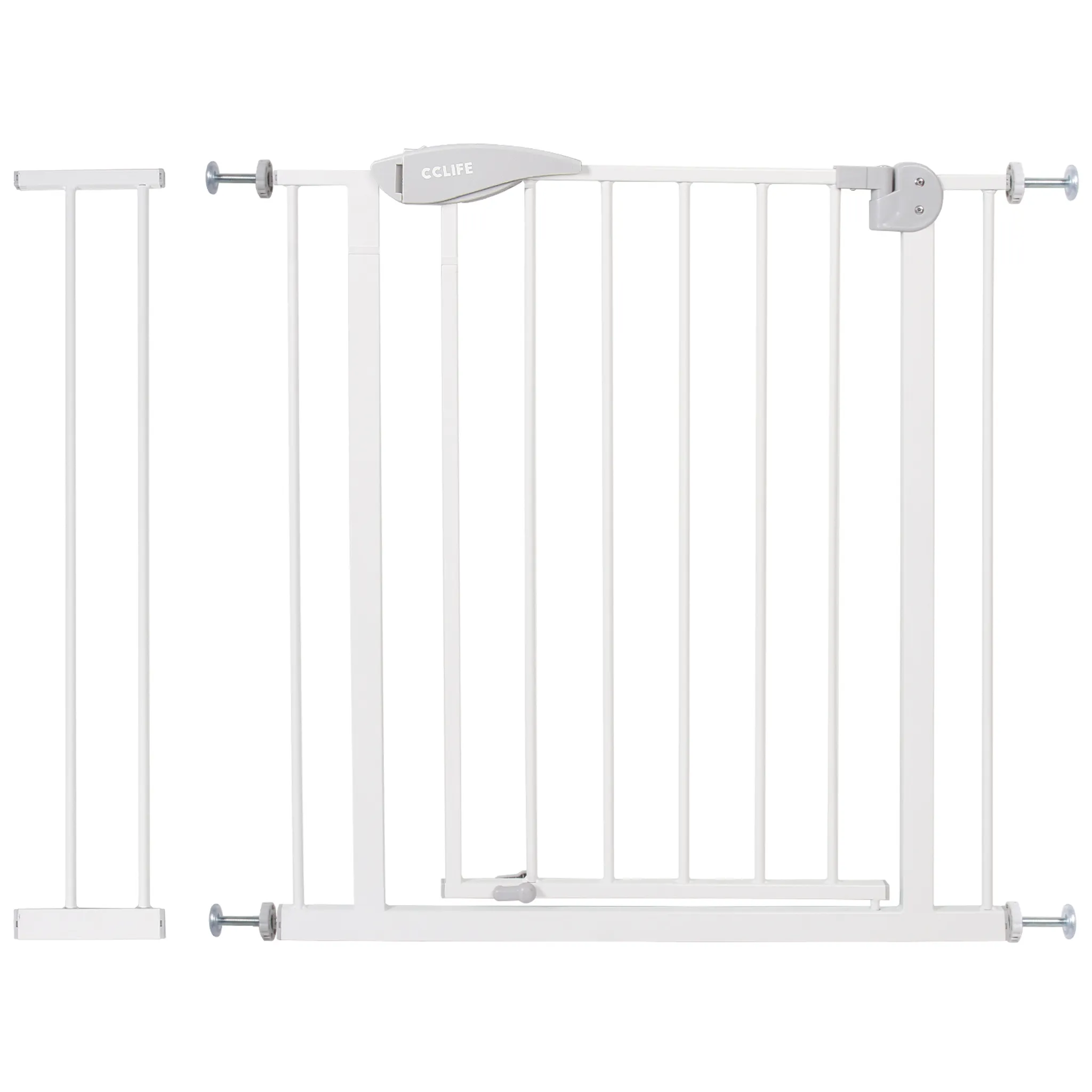 Türschutzgitter Treppenschutzgitter Schutzgitter Gitter Baby, 72-122, Höhe  84cm