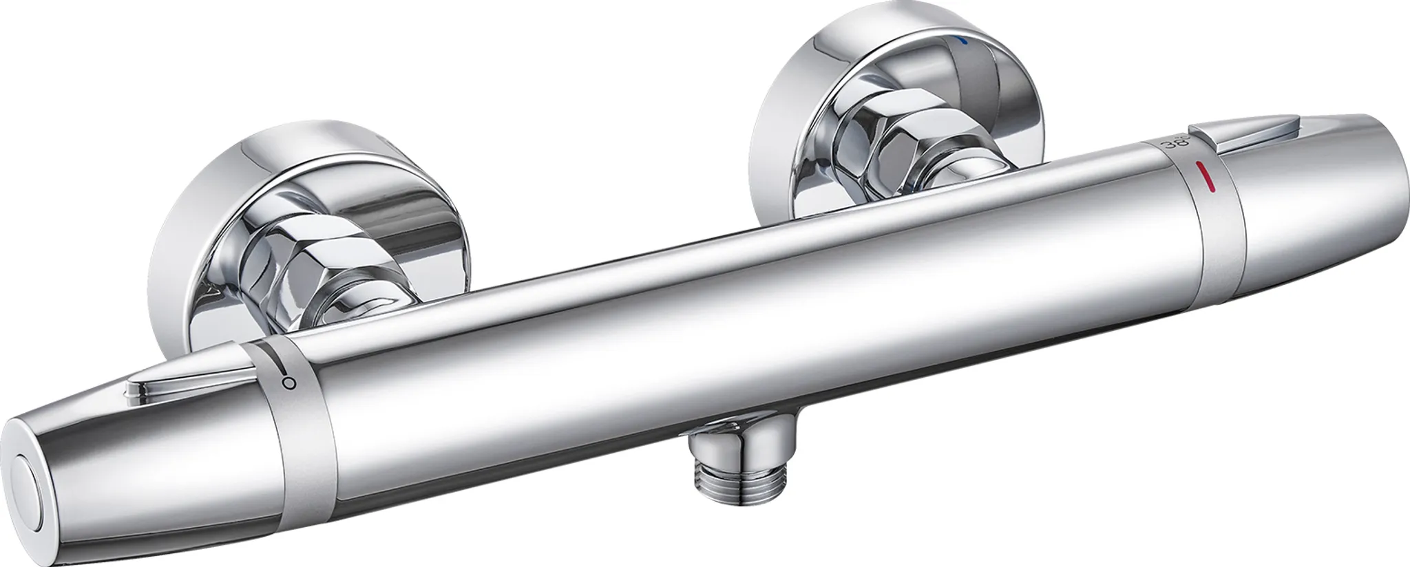 Unterputz Duschsystem Mit Digitalanzeige – Mischbatterie, Regendusche & Handbrause In Silber, Messingkörper