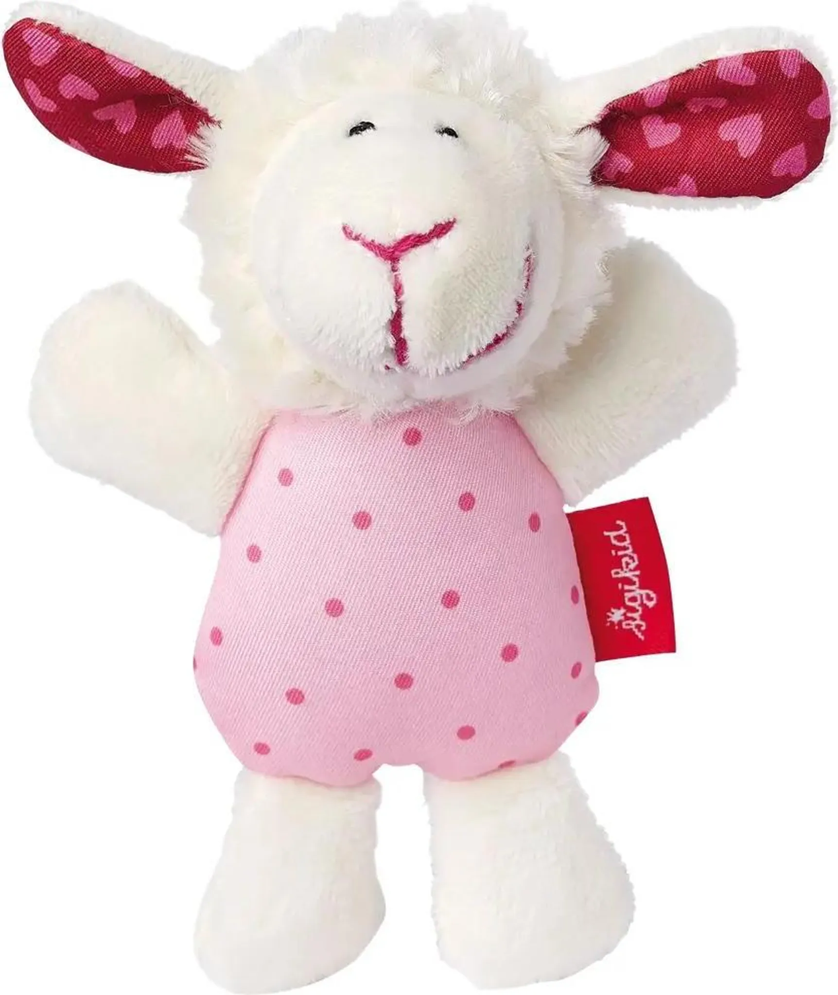 Sigikid 42669 Doudou Mouton Gold Fille âge recommandé : 0-3 Ans Gris/Rose Sigikid 42669 Doudou Mouton Gold Fille âge recommandé : 0-3 Ans Gris/Rose