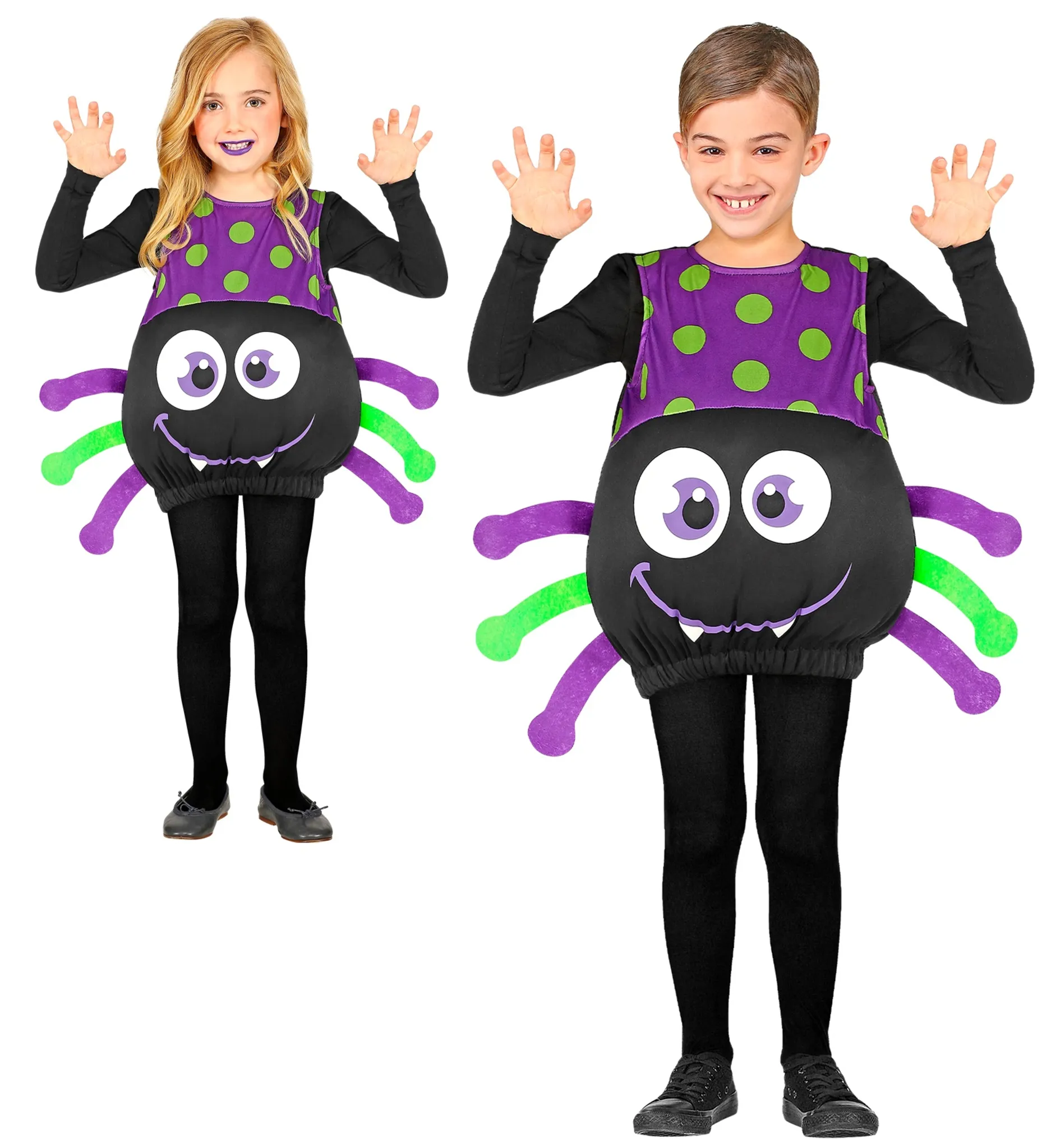 Spinnenkostüm, Gr. 98, Fasching Karneval Kostüm Kinder