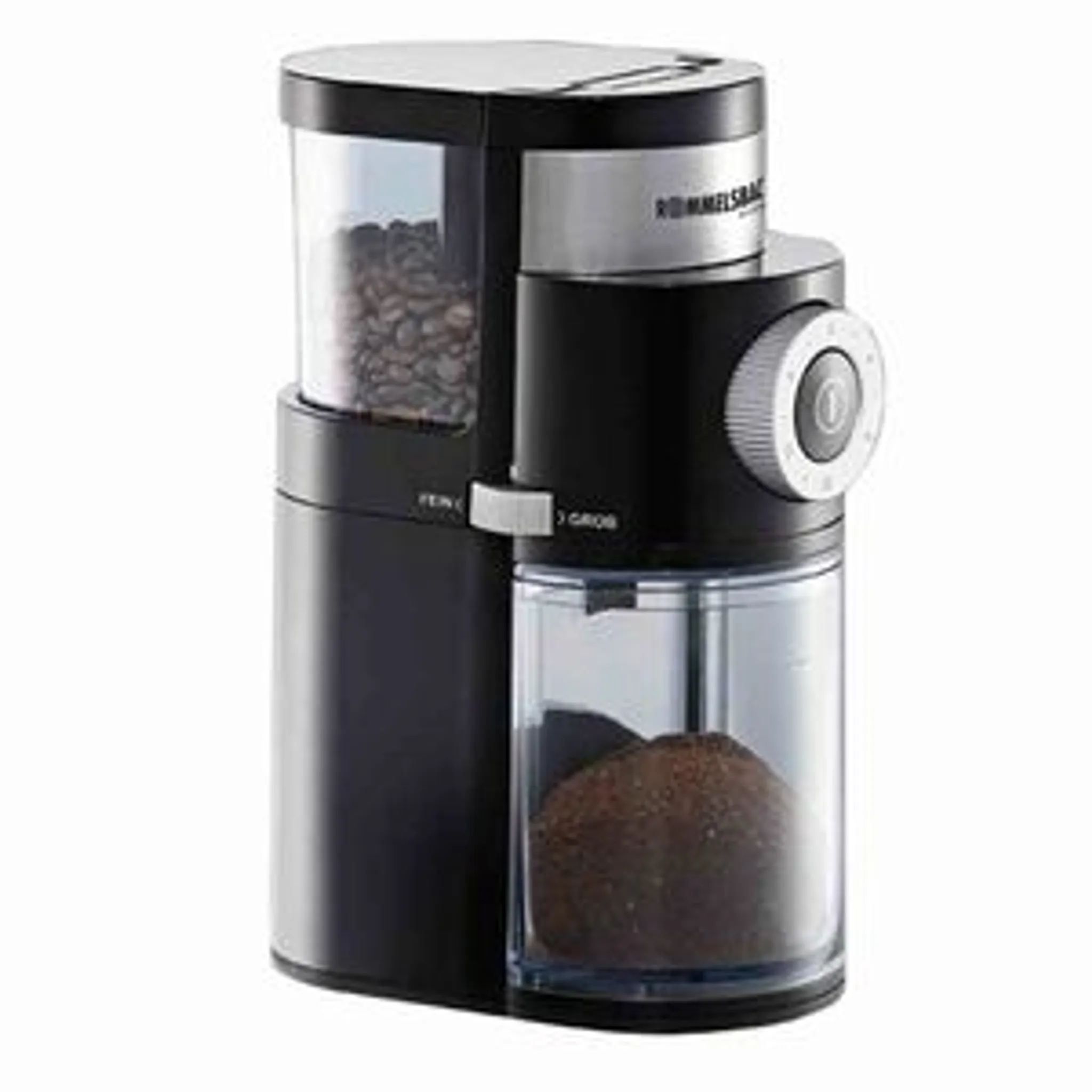 Kaffeemühle EKM 200 mit Scheibenmahlwerk, Mahlgrad individuell einstellbar,  für 2-12 Portionen, Füllmenge 250 g