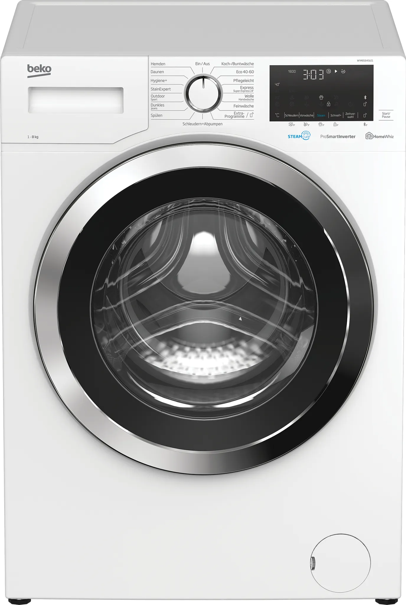 Beko WYA81643LE1 Frontlader Waschmaschine