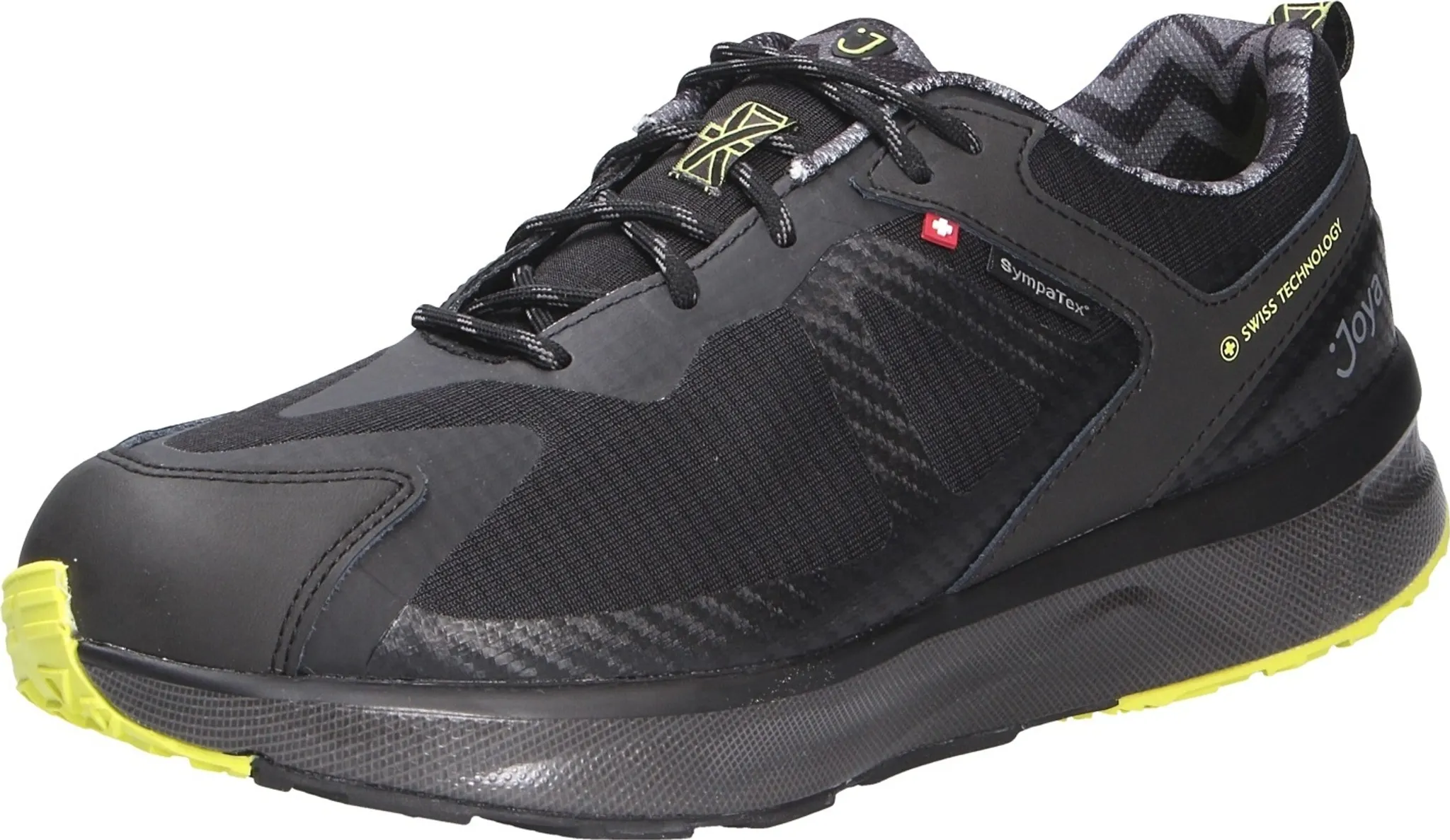 Sznurowane buty męskie JOYA, czarny (black), rozmiar 42 1/3