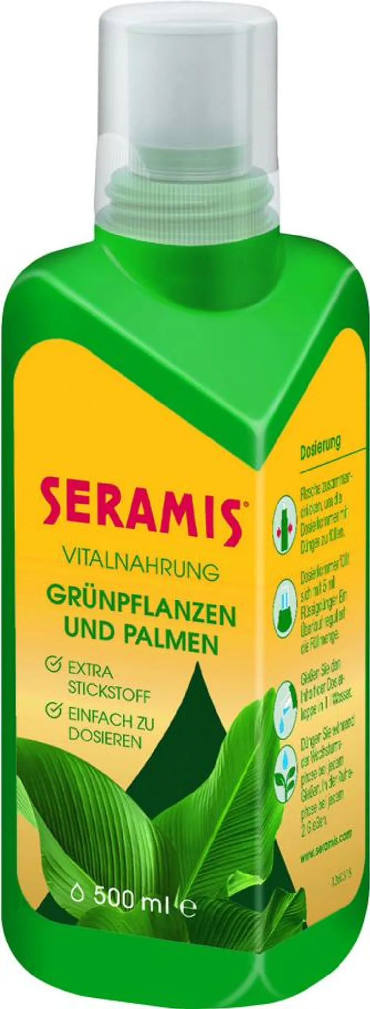 Seramis Vitalnahrung fr Grnpflanzen und Palmen 500 ml