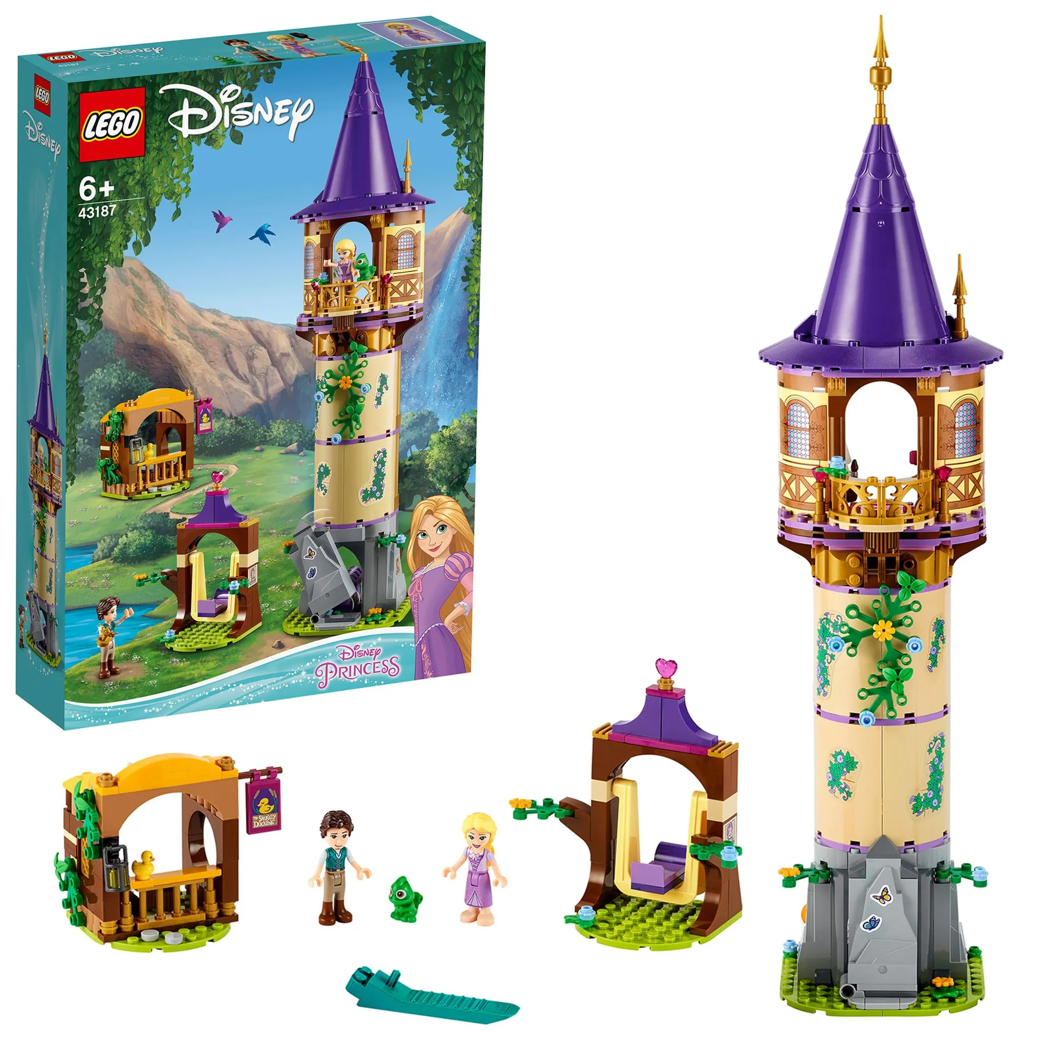 Disney Rapunzels Princess 43187 Turm LEGO Set