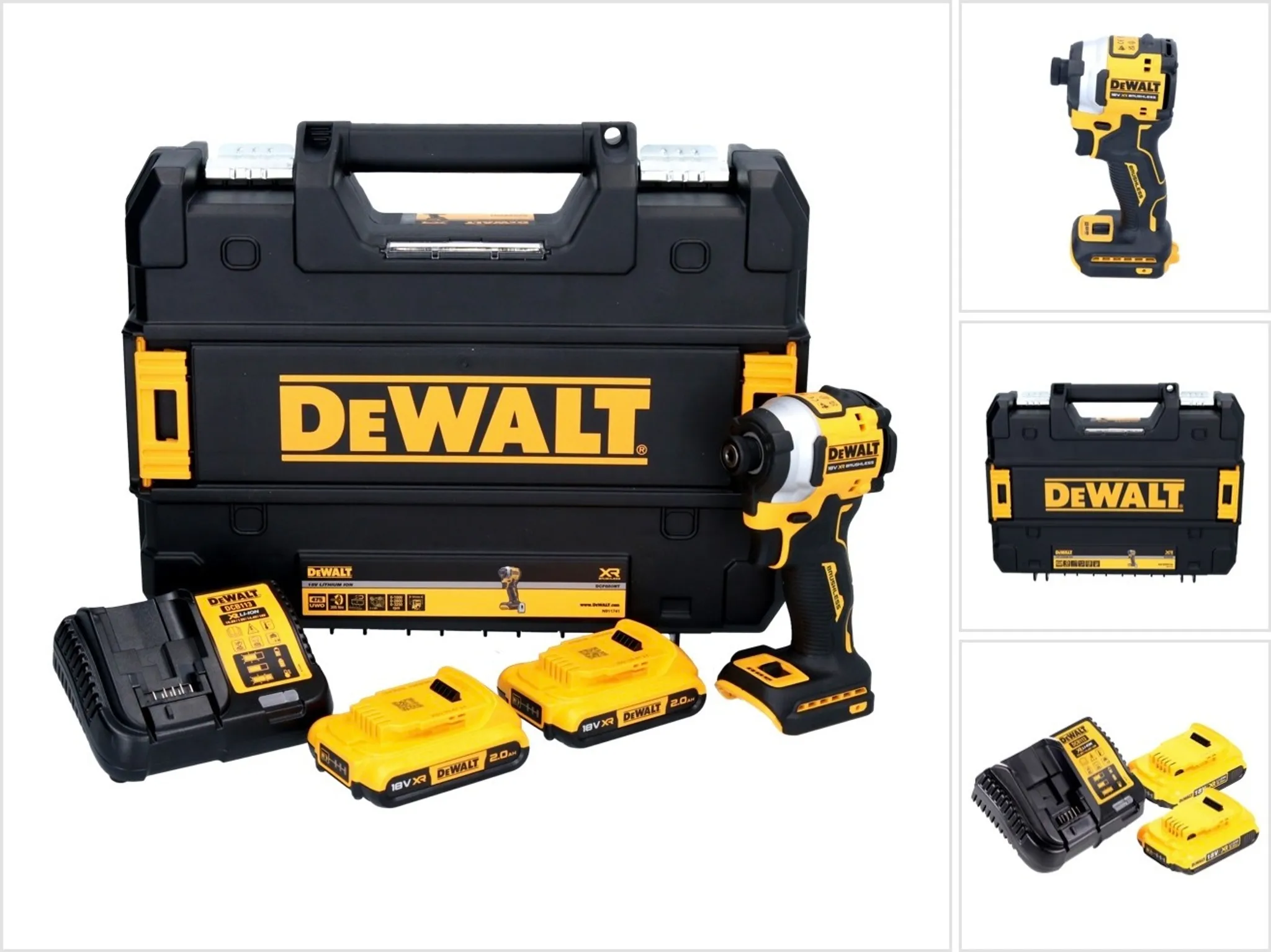 DEWALT 18V XR Trapano Avvitatore A Percussione Senza Spazzole, 2 - Foto 12