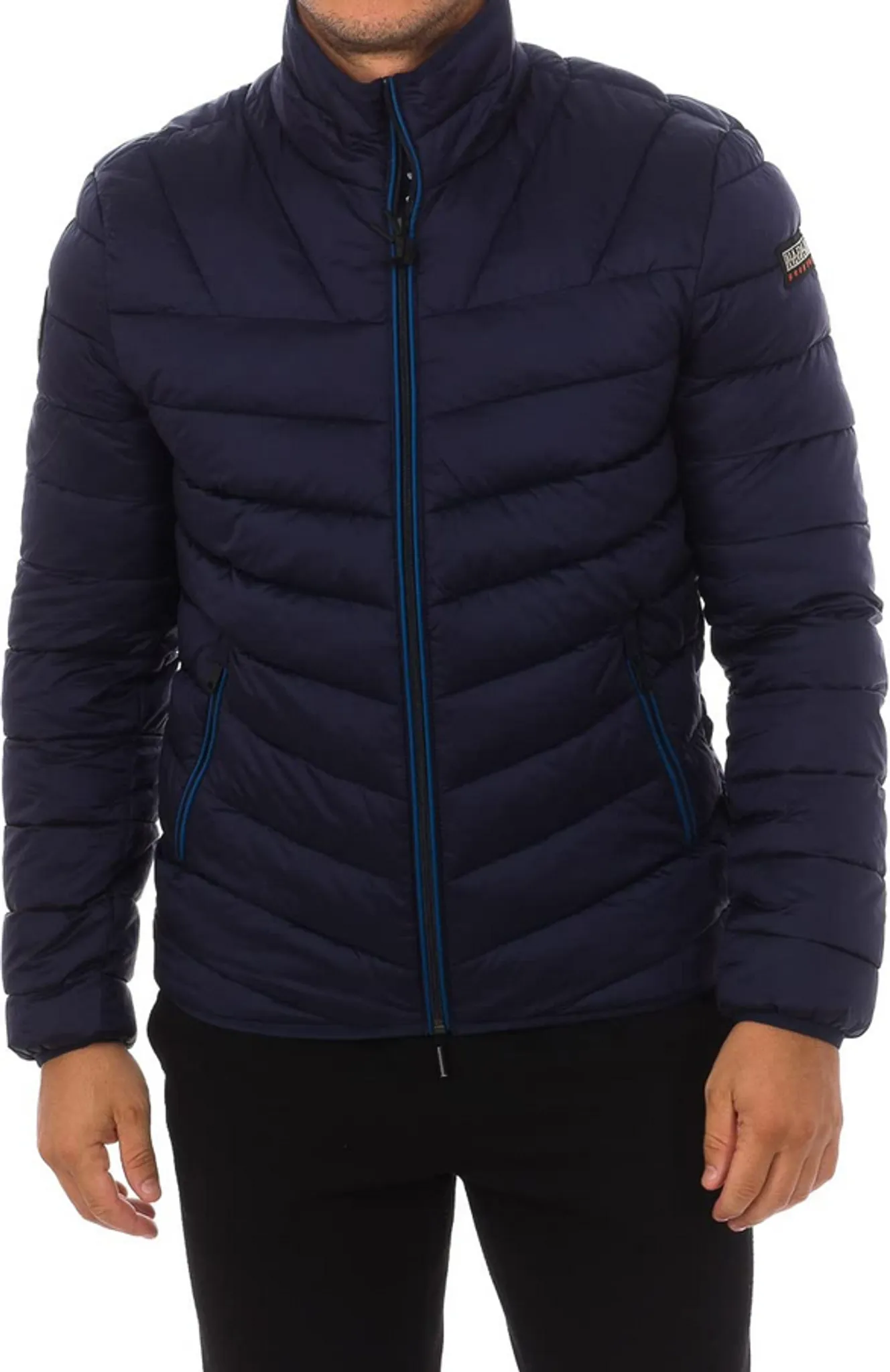 NAPAPIJRI HERREN-BLAUJACKE Farbe Blau, Größe M Größe: