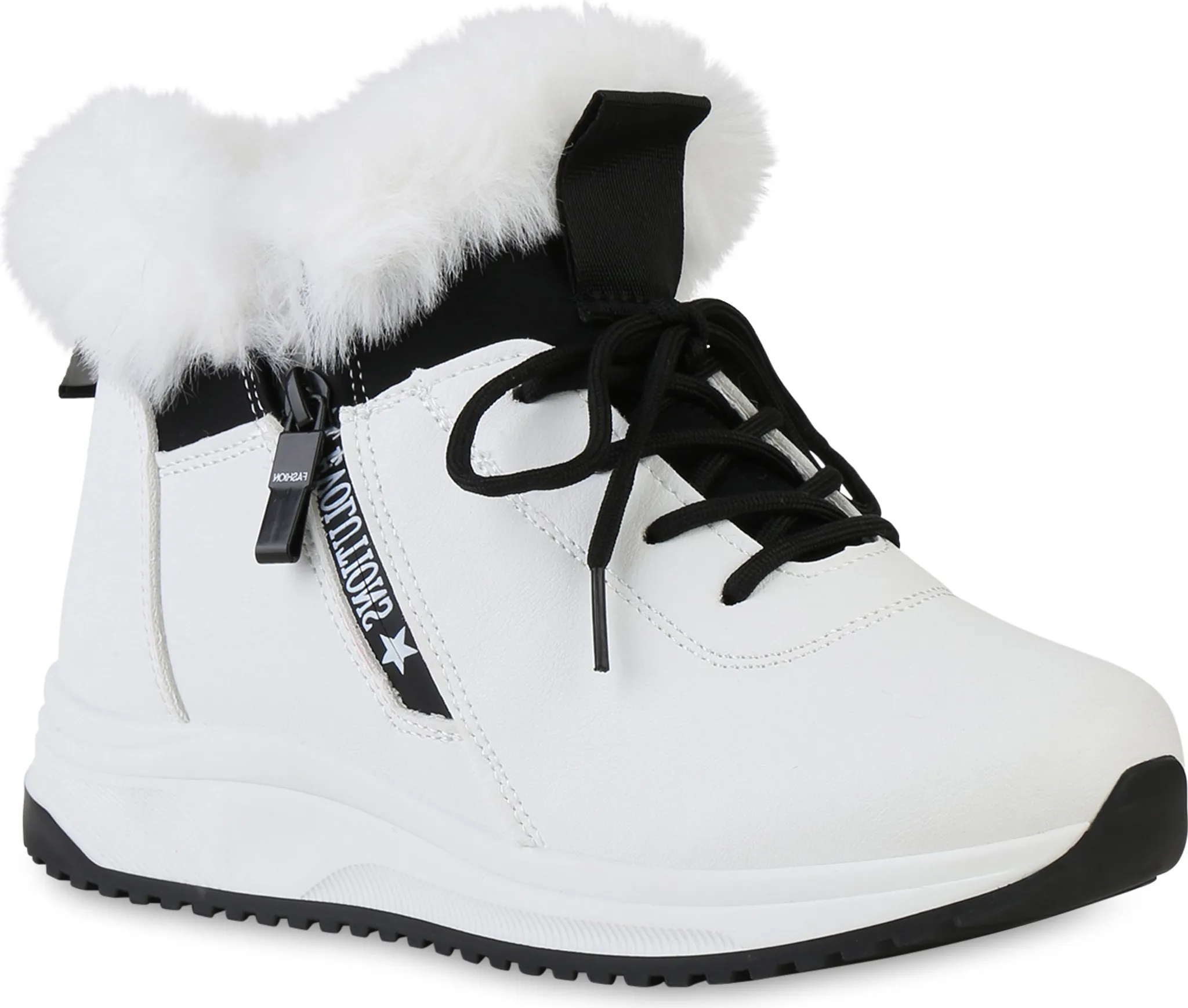 VAN HILL Damen Warm Gefutterte Sneaker Low Kaufland