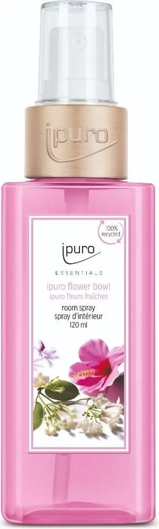 Essentials by Ipuro Flower Bowl 200ml (Pack of 4 Essentials by Ipuro Flower Bowl 200ml (Pack of 4
