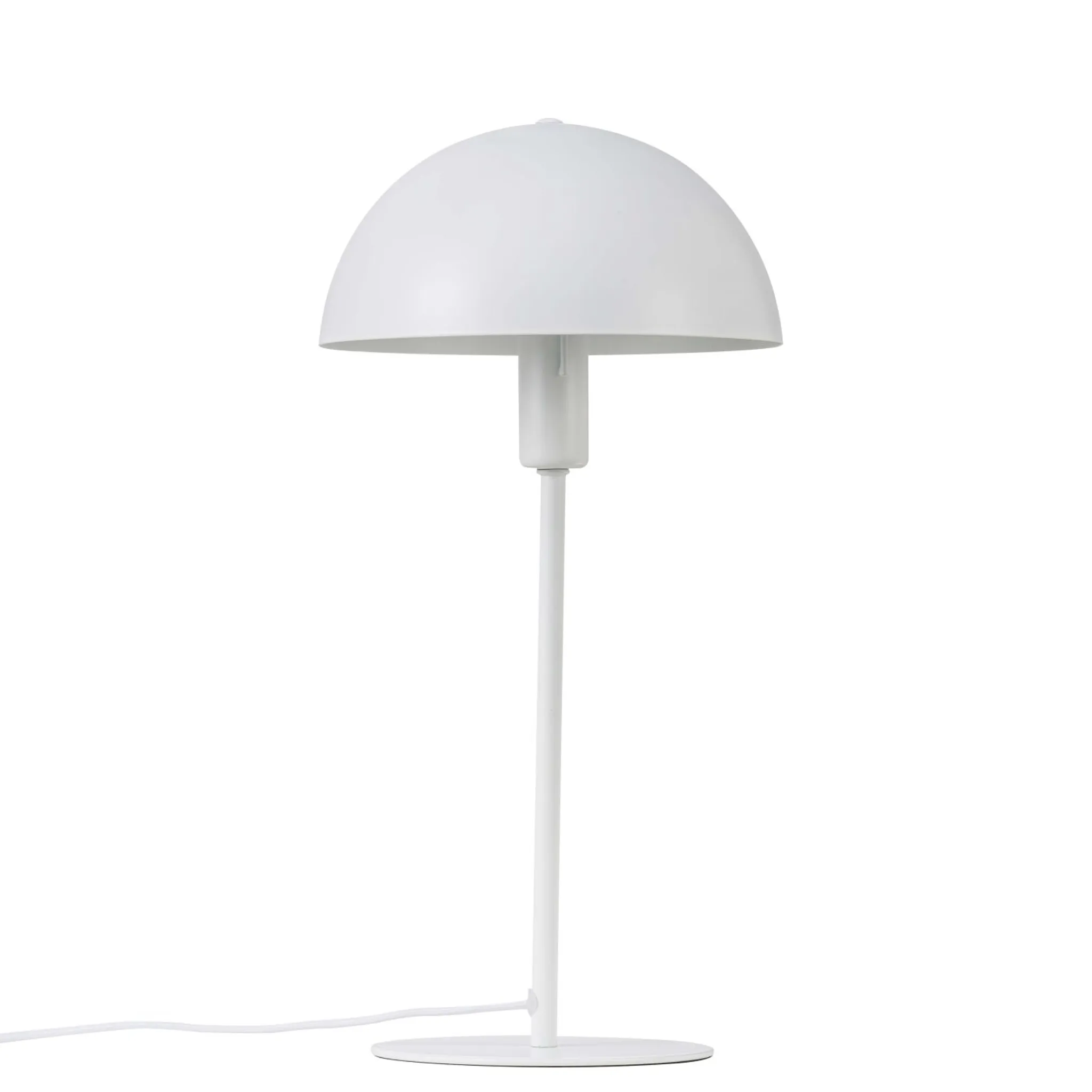 Nordlux weiss, / geeignet Ellen, 40,5 Tischleuchte LED Nachttischlampe cm, Metall,