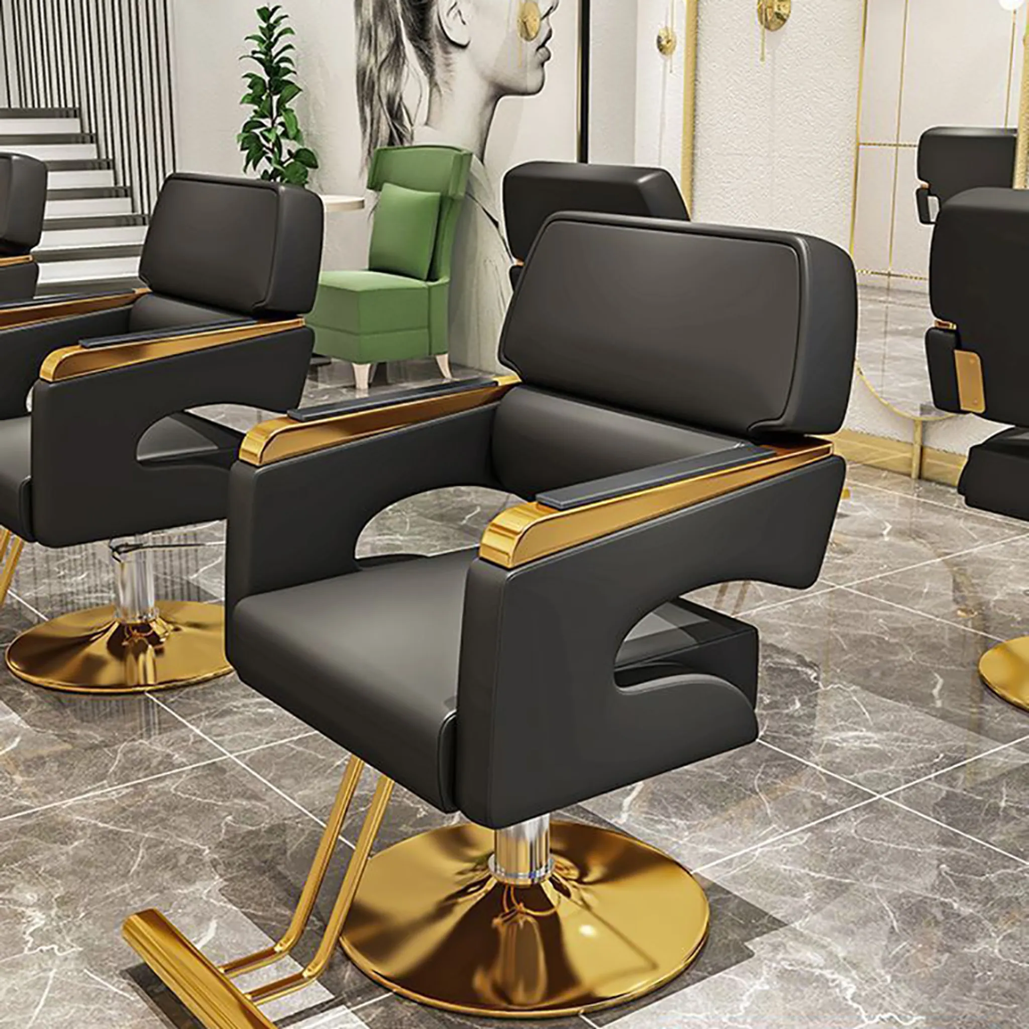 360Home - Großhandel B2B Vintage Barber Barbier frisierstuhl