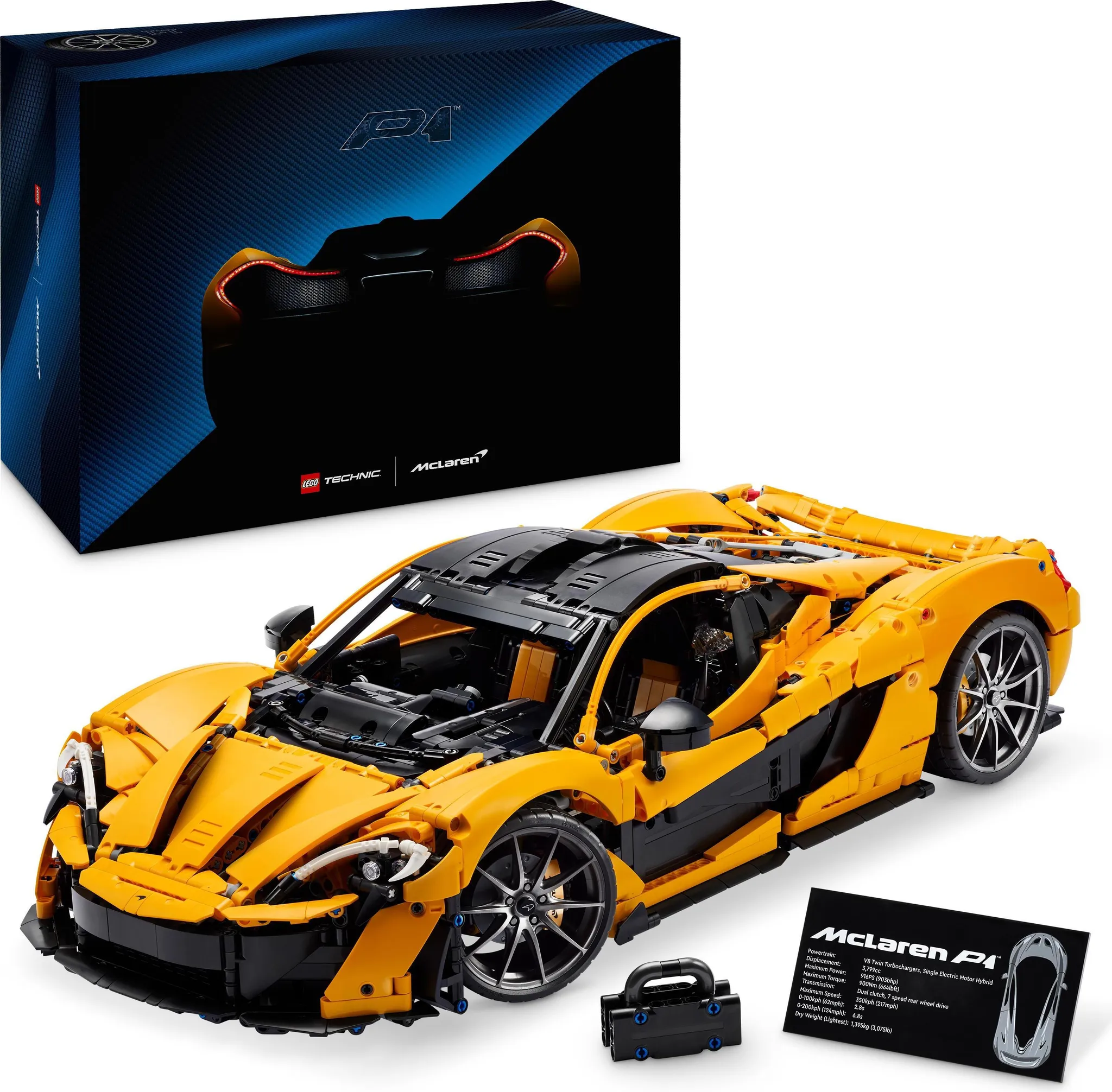 key　 Fontaine レアデック LEGO Technic McLaren P1, Zestaw dla Dorosłych Fanów