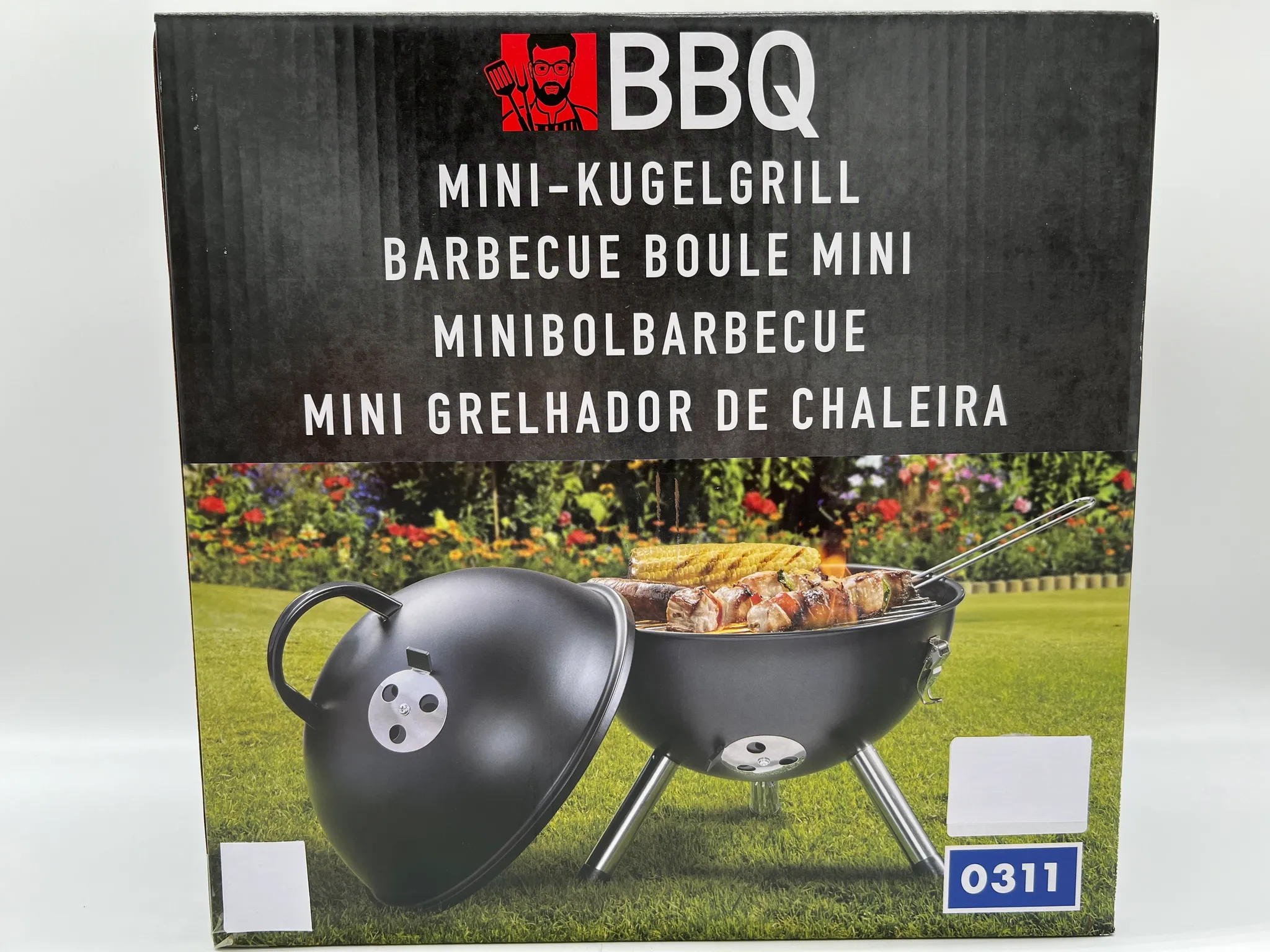 BBQ Mini Holzkohlegrill schwarz BBQ Grill Kaufland