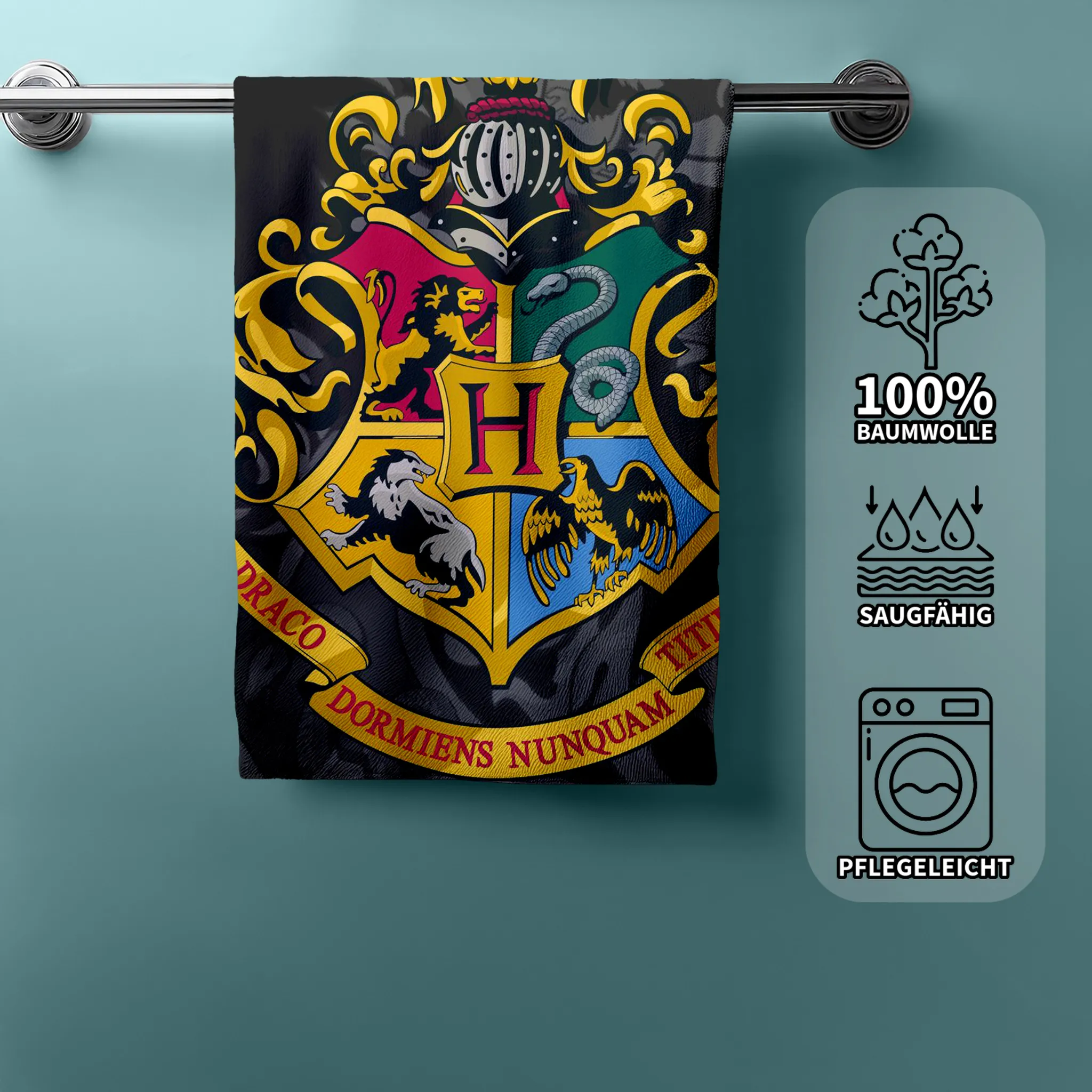 HARRY POTTER Blanket, 152 X 127 Cm Hogwarts Is My Home Silky Touch Super Soft Throw Blanket