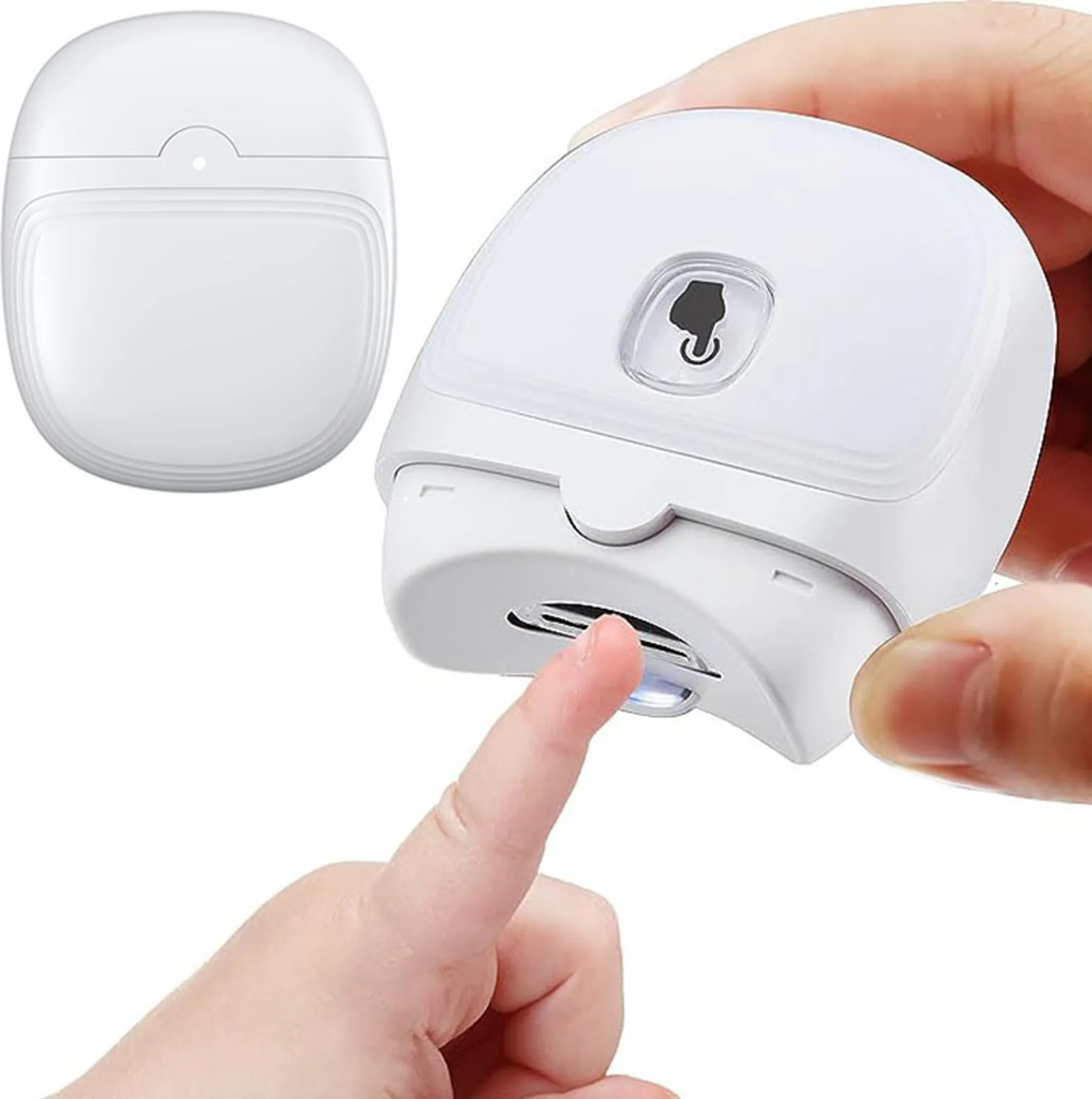 Kikkerland Nagelknipser – Für Finger- Und Zehennägel, Ergonomische Hand- Und Fuß-Form
