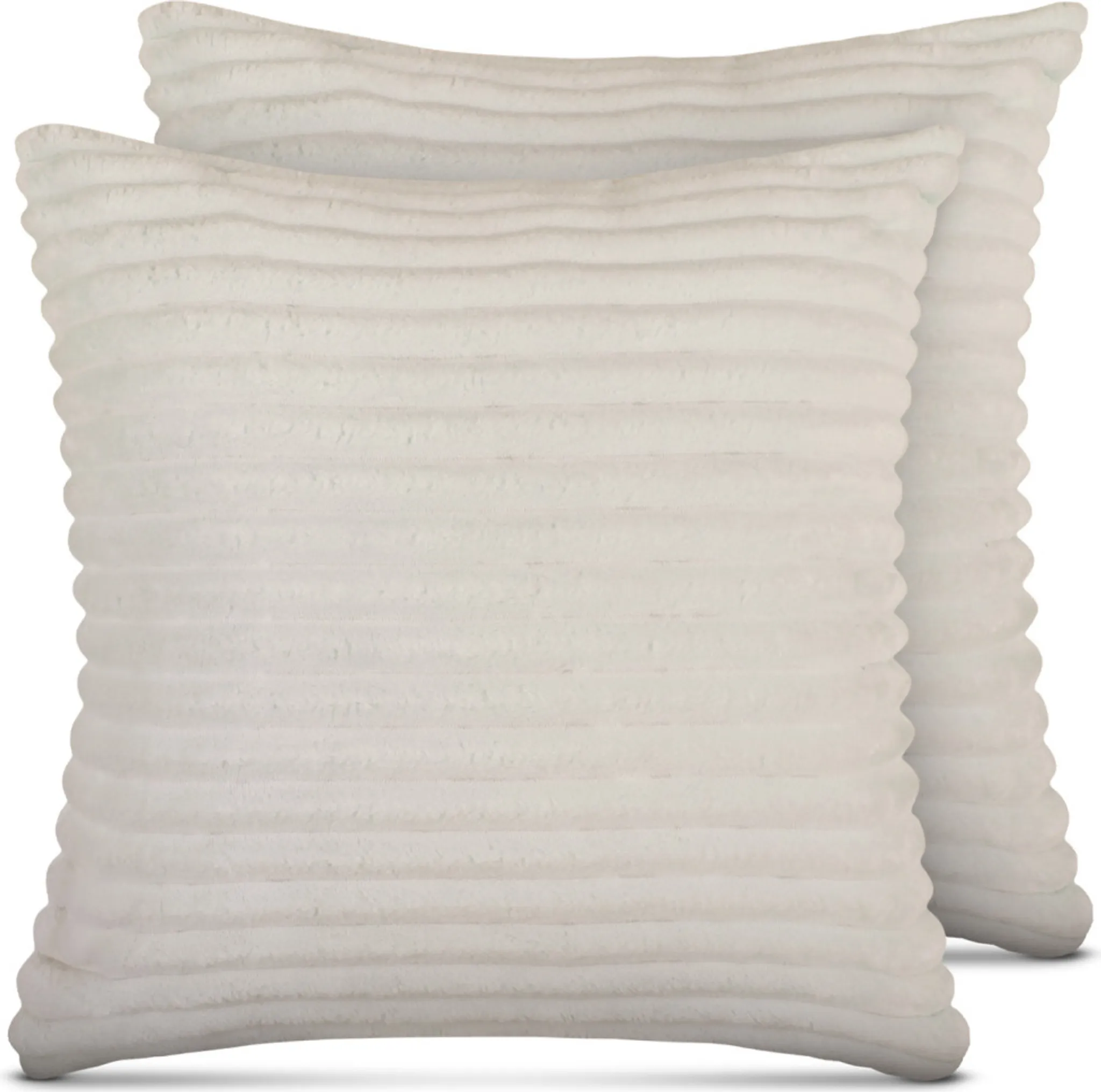 ZCNYCLAM Cuscino a forma di luna, con morbida pelliccia sintetica, per divano, letto, divano, grazioso cuscino a mezza luna con decorazione per camera da letto e soggiorno (37 cm, bianco