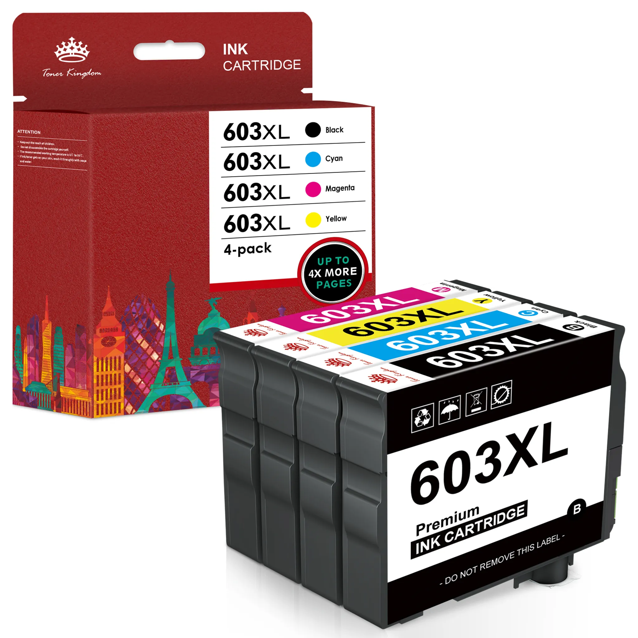 603 Seestern Multipack 4 Farben Tinte, Tintenpatronen, Tinte & Papier, Produkte