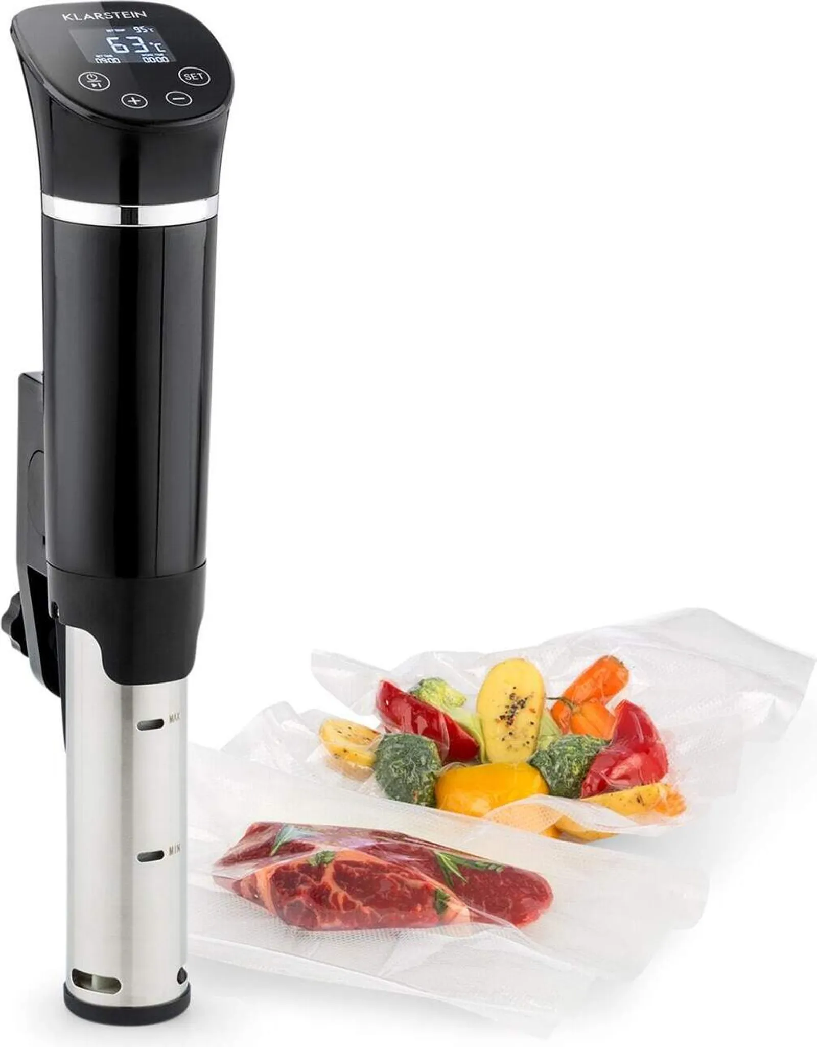 Cuiseur Sous-vide Inkbird ISV-100W – 1000W, Wifi, Timer, écran – Acier Inoxydable