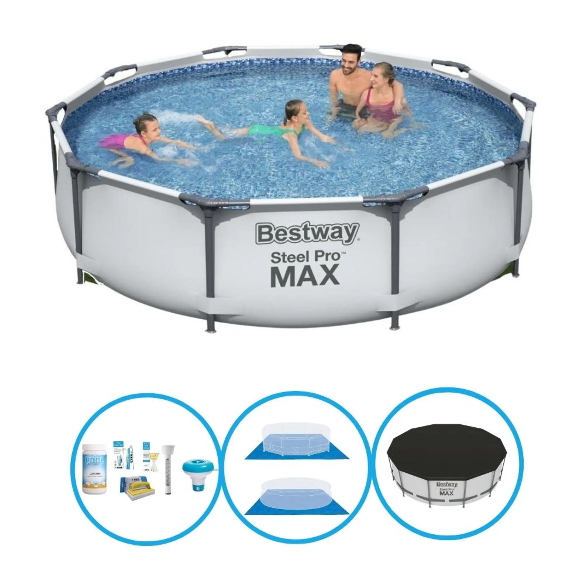 Bestway Pool Steel Pro MAX 305x76 cm