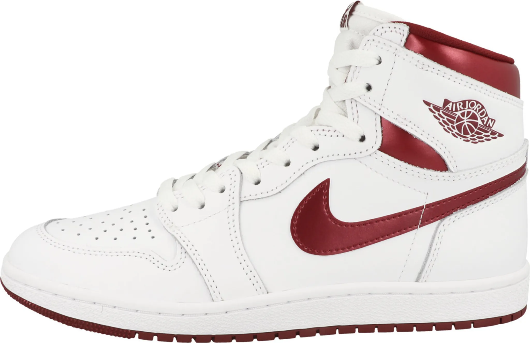 Aj 1 white red online