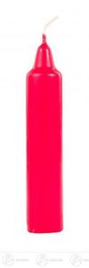 Príslušenstvo adventné sviečky, červené (4) šírka x výška cca 2,05 cm x 11,5 cm NOVINKA