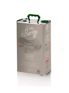 Venta del Barón  - Preisgekröntes Premium Natives Extra Virgine Olivenöl - Kaltgepresst - Vielzahl 2023 Goldmedaillen - Sehr hoher Polyphenolgehalt - 2,5 L Kanister -