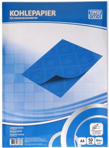 Gataric TTO403364 - TIPTOP Office Kohlepapier blau, 50 Blatt