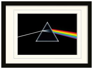 Pink Floyd Gerahmtes Poster Für Fans Und Sammler - Dark Side Of The Moon (30 x 40 cm)