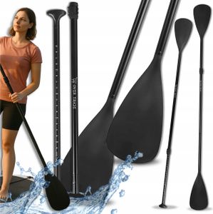 Faltbares 2In1 Sup / Kajakpaddel, Verstellbar 4-Teilig 229Cm - Kompakt
