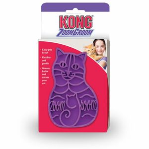 HUNTER Katzenstriegel KONG® Zoomgroom™ - Größe: 11,5 cm