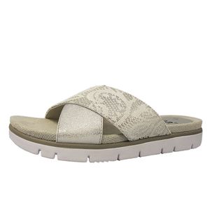 Jana Da.-Pantolette Damenschuhe Pantolette Weiß, Schuhgröße:41 EU
