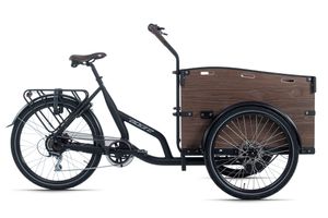 Adore Cargo E-Bike Urban Plus Lastenrad schwarz 250W 36V/13 Ah Li-Ion-Akku