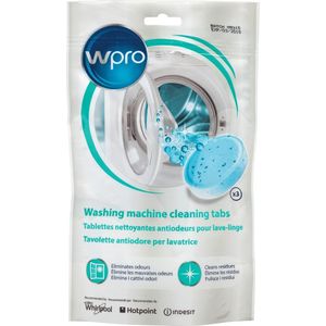 Wpro Waschmaschinen-Geruchsentferner 3 Tabs Waschmaschine DAFR108 484000008427