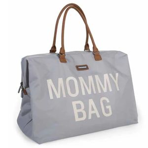 CHILDHOME Prebaľovacia taška Mommy Bag Big Grey Off White