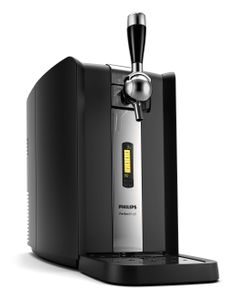 Philips PerfectDraft Bierzapfanlage, Beer Draft System für 6 L Fässer mit LCD Display, 70W (HD3720/25)