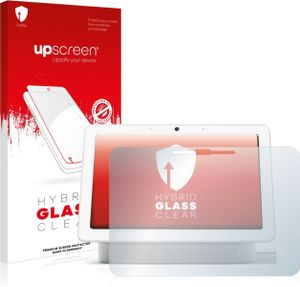 upscreen Schutzglas für Google Nest Hub Max Schutzfolie Displayschutz Display Schutz Glas Folie klar