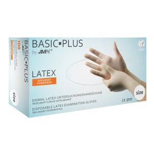 #AMPri Basic Plus Latexhandschuhe gepudert 100 Stück Gr.L