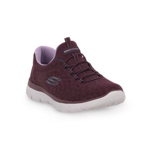 Skechers Summits Sparkling Spots Damen Sneaker Rot