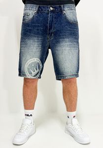 DADA Loose Fit Jeans Shorts mit Coin Crown Design Größe: 32W