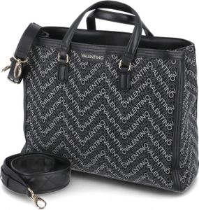 Valentino Damen Umhängetasche/ Shopper/ Handtasche BLIZZARD Schwarz Kunstleder-Textil-Mix- Valentino Damen Umhängetasche/ Shopper/ Handtasche BLIZZARD Schwarz Kunstleder-Textil-Mix-