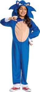 Sonic Kostüm, Karnevalskostüm 7-8 Jahre alt