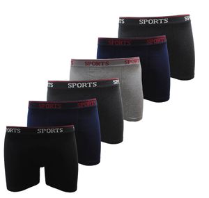 Garcia Pescara Uomo8 Herren Boxershorts Größe M im 12er Pack in blau, grau, dunkelgrau und schwarz - Männer Unterhosen Boxers Retro Pants