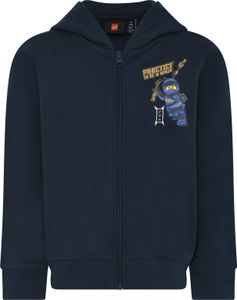 LEGO® Wear Sweatshirtjacke LWSTORM 303- LEGO NINJAGO Jungen Dark Navy 134