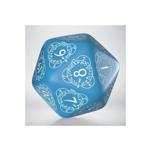 Spindown Würfel - Level Counter von Q-Workshop , Farbe:blau / blue